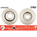 Jeu de disques de frein TRW DF6020S