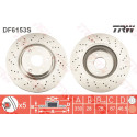 Jeu de disques de frein TRW DF6153S