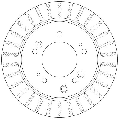 Disque de frein TRW DF6191S