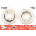 Jeu de disques de frein TRW DF6205