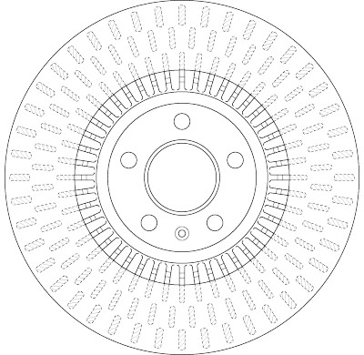 Jeu de (2) disques de frein TRW DF6216