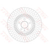 Jeu de disques de frein TRW DF6216