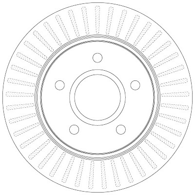 Disque de frein TRW DF6253S