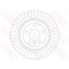 Jeu de disques de frein TRW DF6299
