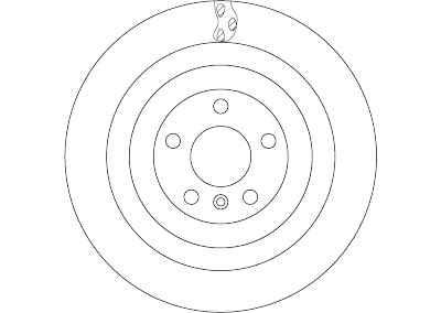 Disque de frein TRW DF6365S