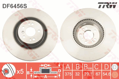 Jeu de disques de frein
