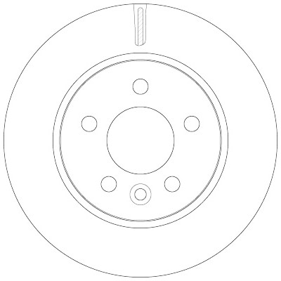 Jeu de (2) disques de frein TRW DF6482