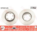 Jeu de disques de frein TRW DF6514S
