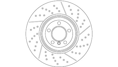 Disque de frein TRW DF6600S