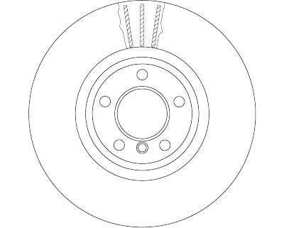 Disque de frein TRW DF6615S