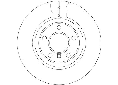 Disque de frein TRW DF6616S