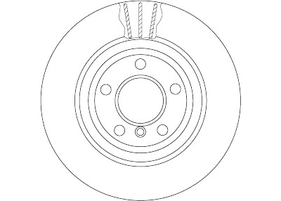 Disque de frein TRW DF6617S