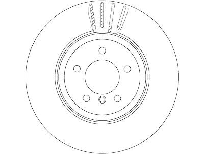 Disque de frein TRW DF6625S