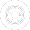Jeu de disques de frein TRW DF6634