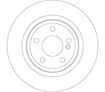 Jeu de (2) disques de frein TRW DF6634