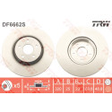 Jeu de disques de frein TRW DF6662S