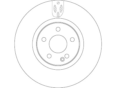 Disque de frein TRW DF6744S