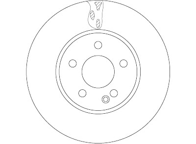 Disque de frein TRW DF6745S