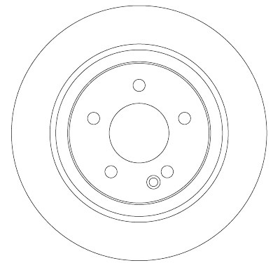 Disque de frein TRW DF6788S