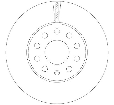 Disque de frein TRW DF6903S