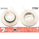 Jeu de disques de frein TRW DF7475