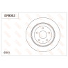 Jeu de disques de frein TRW DF8053