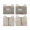 Jeu de 4 plaquettes de frein COTEC TRW GDB100
