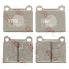 Jeu de 4 plaquettes de frein COTEC TRW GDB101