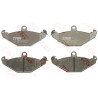 Jeu de 4 plaquettes de frein COTEC TRW GDB1041