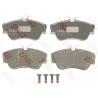 Jeu de 4 plaquettes de frein COTEC TRW GDB1092