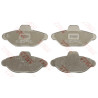 Jeu de 4 plaquettes de frein COTEC TRW GDB1099