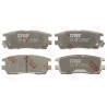 Jeu de 4 plaquettes de frein COTEC TRW GDB1127
