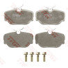 Jeu de 4 plaquettes de frein COTEC TRW GDB1155
