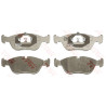 Jeu de 4 plaquettes de frein COTEC TRW GDB1159