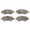 Jeu de 4 plaquettes de frein COTEC TRW GDB1164