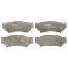 Jeu de 4 plaquettes de frein COTEC TRW GDB1174