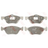 Jeu de 4 plaquettes de frein COTEC TRW GDB1212