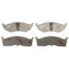 Jeu de 4 plaquettes de frein COTEC TRW GDB1236