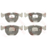 Jeu de 4 plaquettes de frein COTEC TRW GDB1261