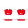 Jeu de 4 plaquettes de frein DTEC COTEC TRW GDB1261DTE