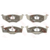 Jeu de 4 plaquettes de frein COTEC TRW GDB1306