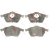 Jeu de 4 plaquettes de frein COTEC TRW GDB1307