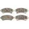 Jeu de 4 plaquettes de frein COTEC TRW GDB1308