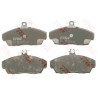 Jeu de 4 plaquettes de frein COTEC TRW GDB1319