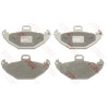 Jeu de 4 plaquettes de frein COTEC TRW GDB1353