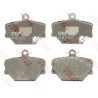 Jeu de 4 plaquettes de frein COTEC TRW GDB1365