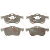 Jeu de 4 plaquettes de frein COTEC TRW GDB1374