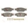 Jeu de 4 plaquettes de frein COTEC TRW GDB1401