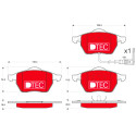 Jeu de 4 plaquettes de frein DTEC COTEC TRW GDB1403DTE