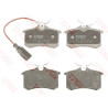 Jeu de 4 plaquettes de frein COTEC TRW GDB1415